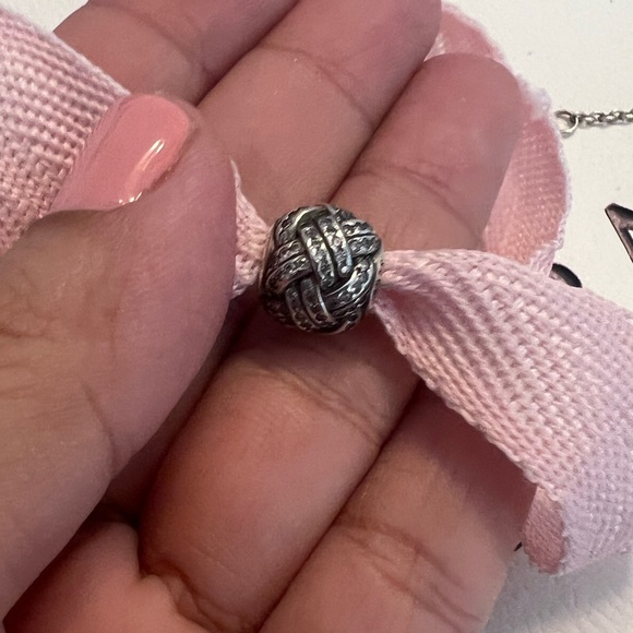 PANDORA Charm “Knot of Love” S925 - Picture 11 of 12